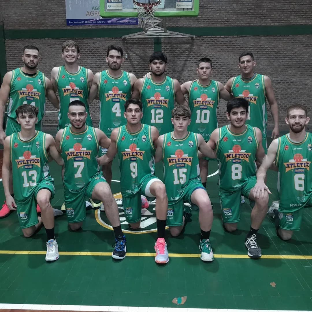 Equipo de básquet mayor del Club Atlético Tostado