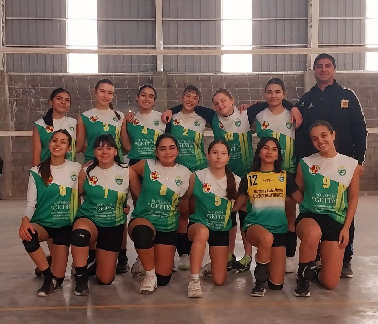 Equipo femenino de básquet del CAT