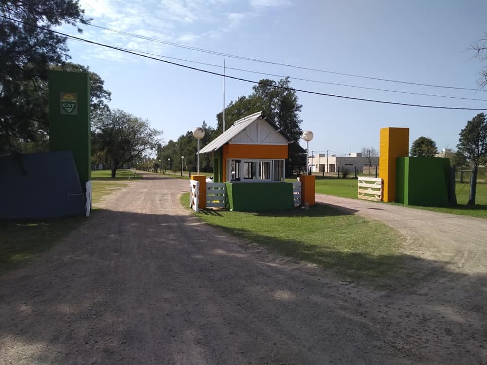 Vista aérea de la sede La Villa del Club Atlético Tostado
